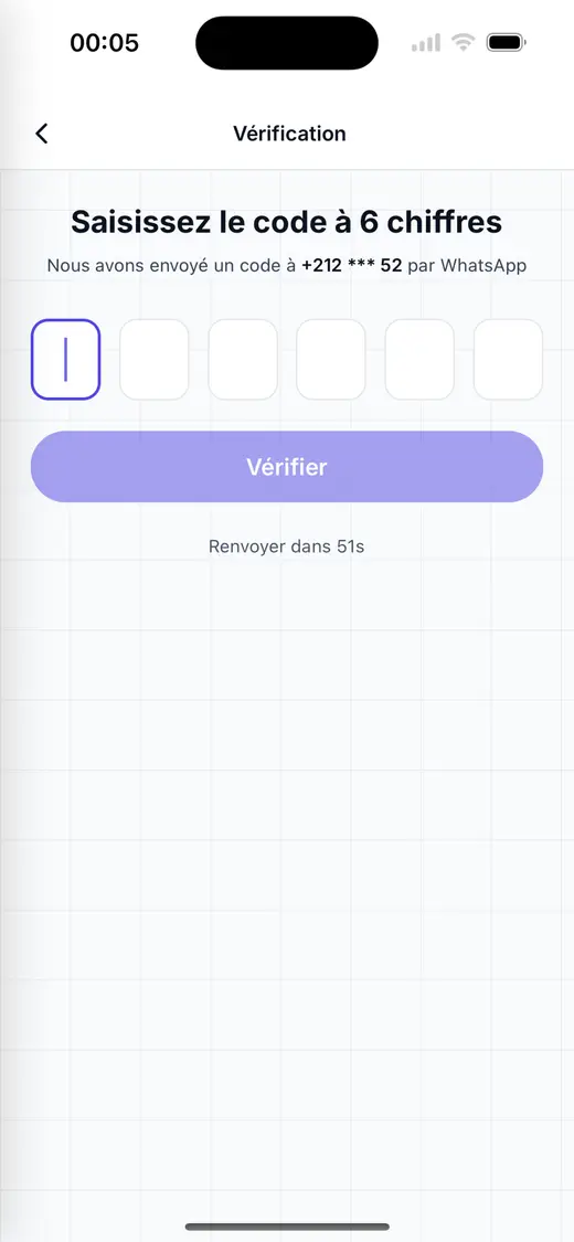 Vérification sécurisée