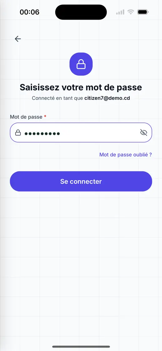 Connexion sécurisée